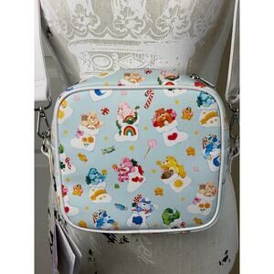NWT LOUNGEFLY CARE BEARS HOLIDAY CROSS BODY PURSE